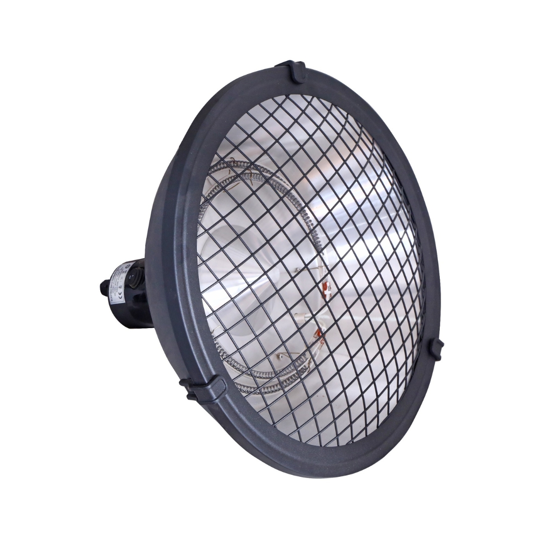 Imported Black Electric Hanging Heater 3D