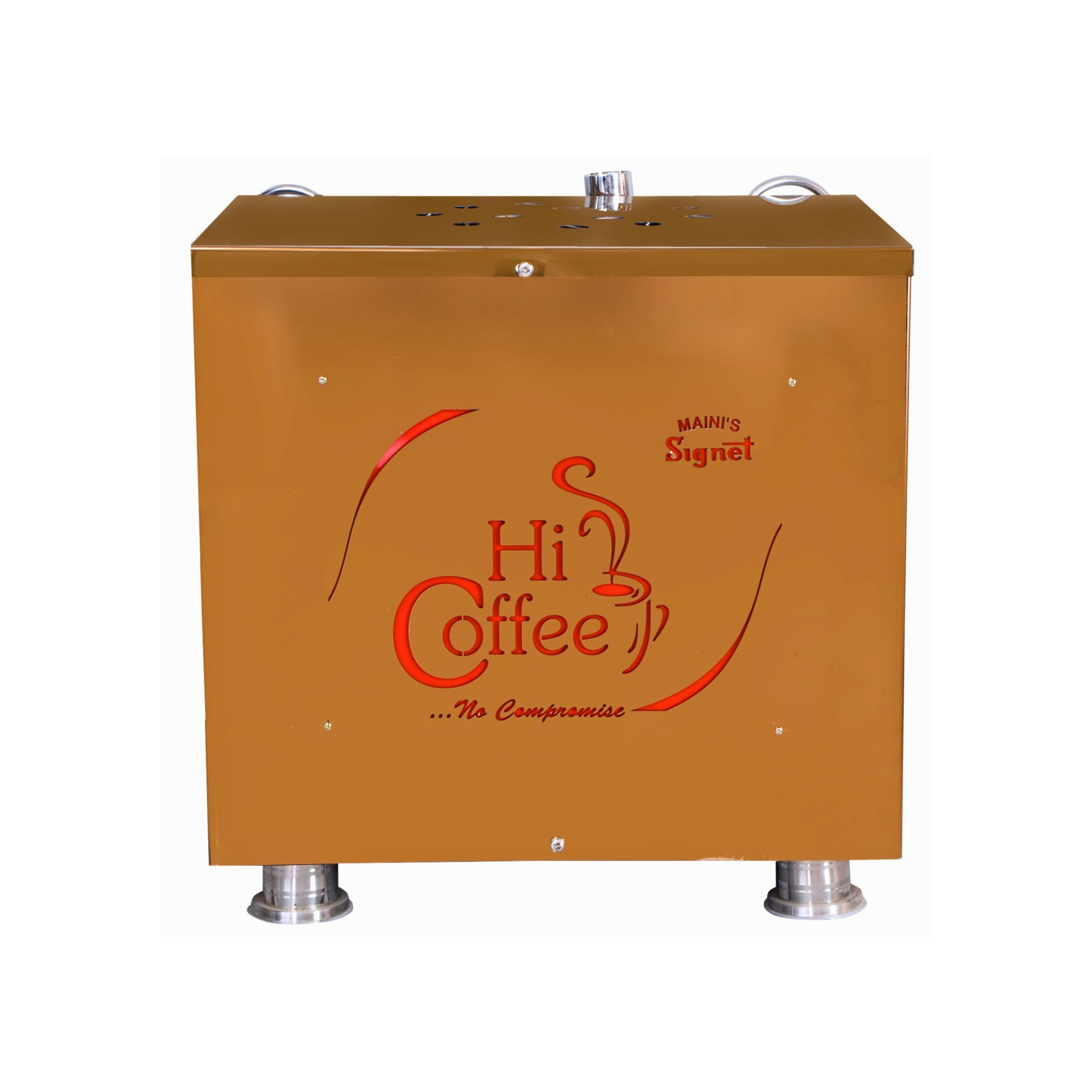 Rose Gold Coffee Machine - Back Side