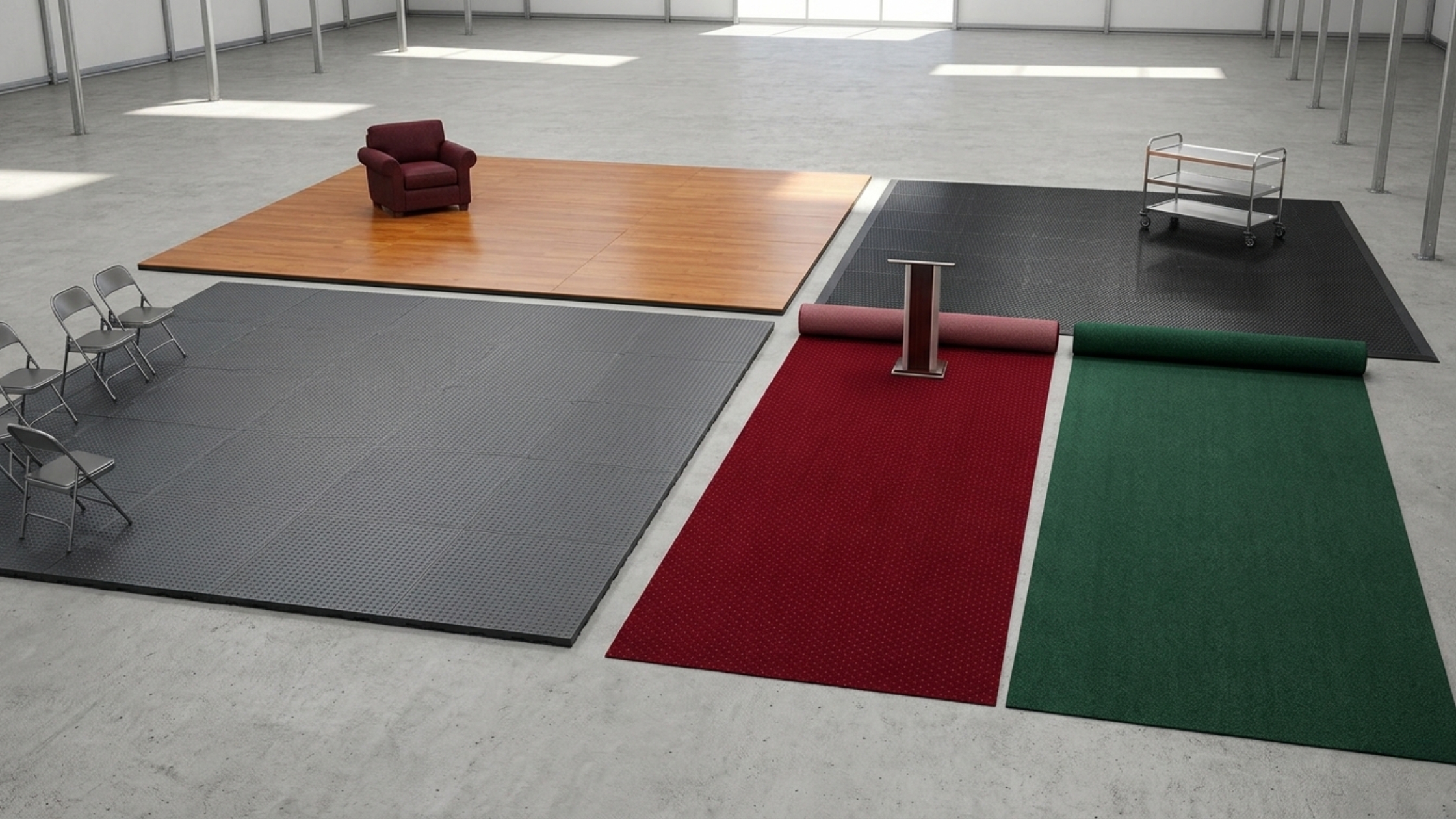 Flooring Items for Tent House