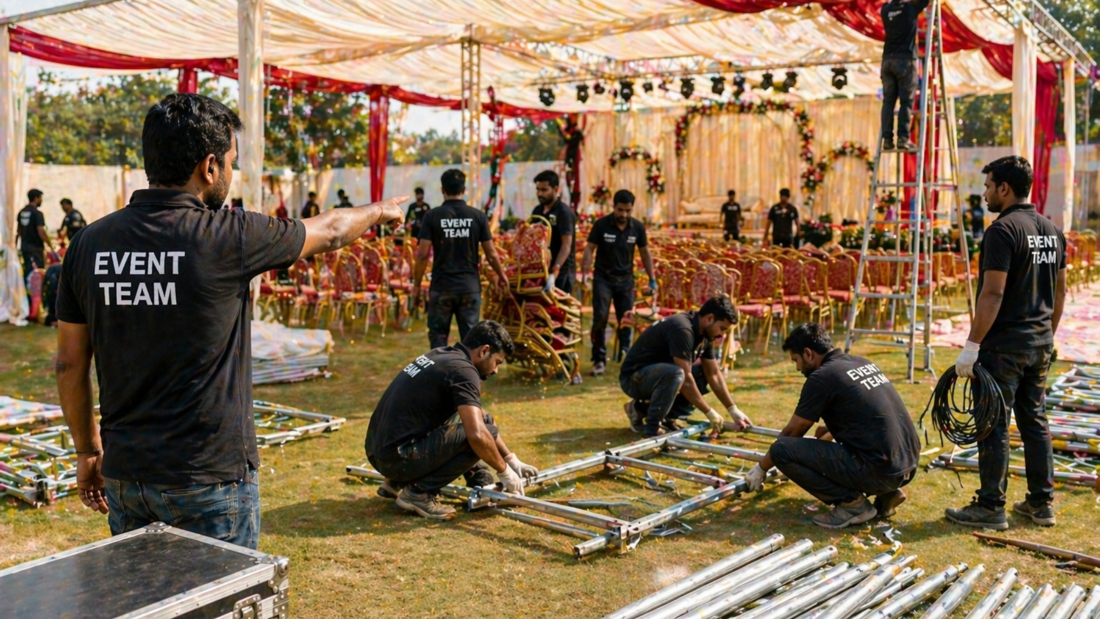 Train Your On-Ground Team to grow your tent house business