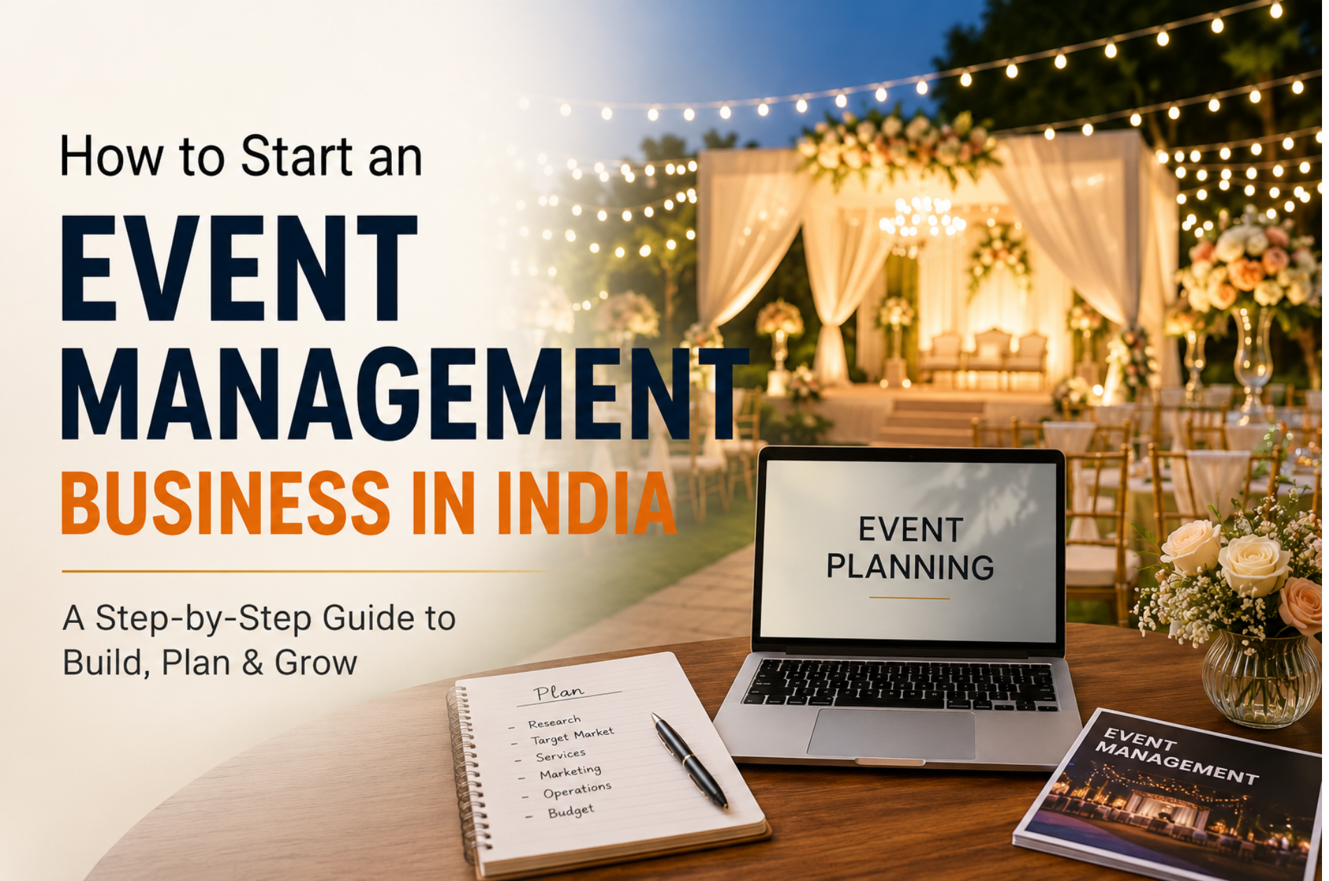 How to start an event management business in india