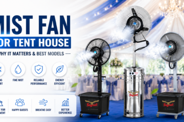 Mist Fan for Tent House