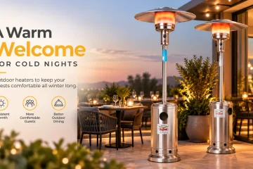 How to Keep an Outdoor Restaurant Warm in Winter with outdoor heaters