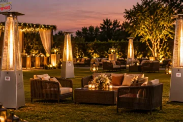 How Many Heaters Do You Need for a Wedding?